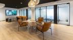 Zona de Reunión Oficina Work Café Banco Santander Marbella ARIT